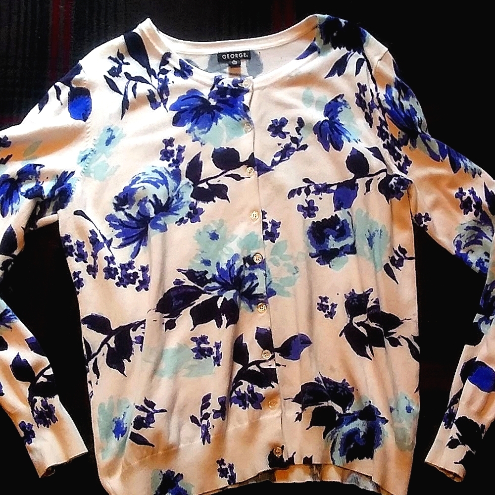 Floral cardigan
